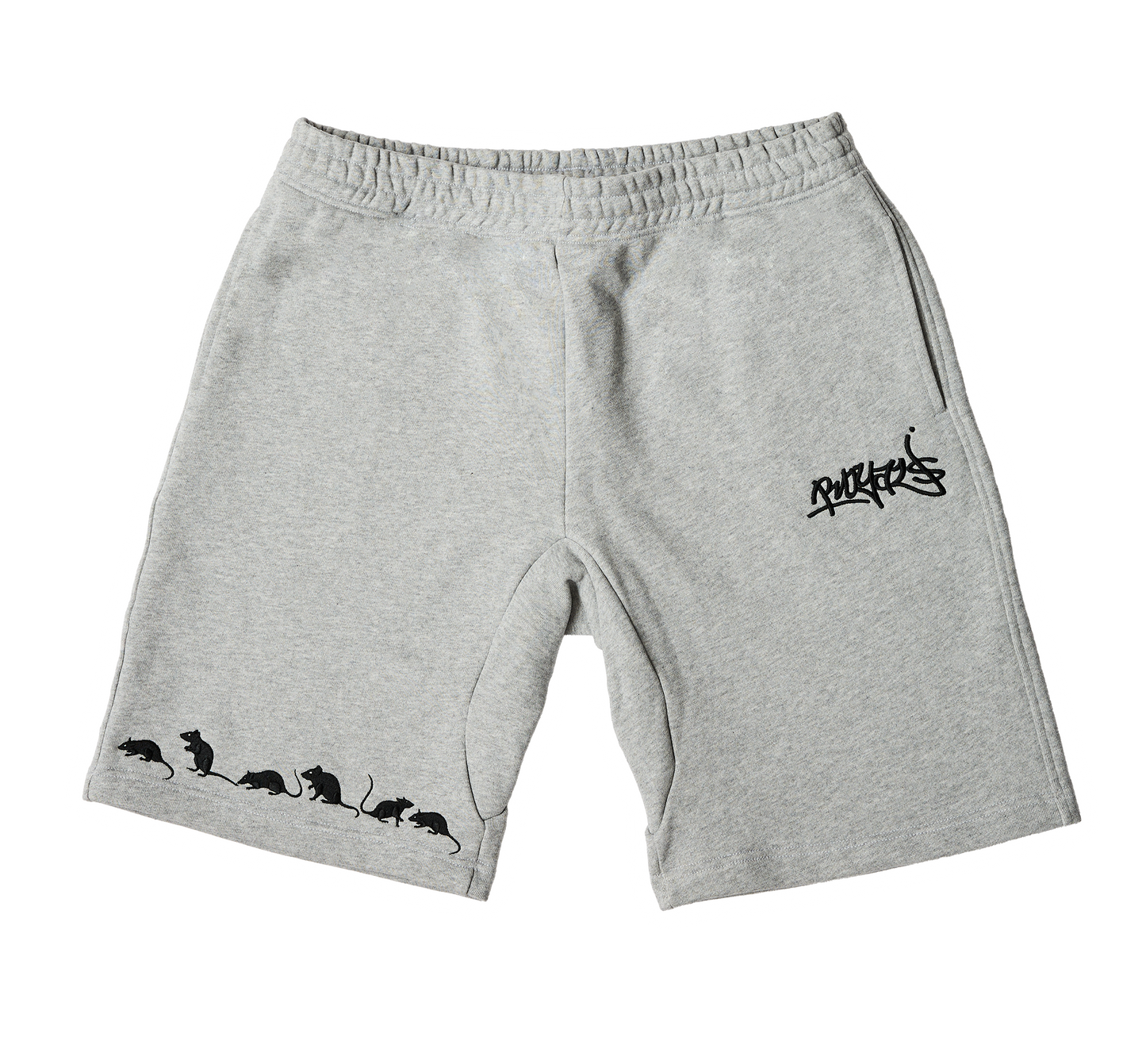 THE ROYALS SILVER SHORTS