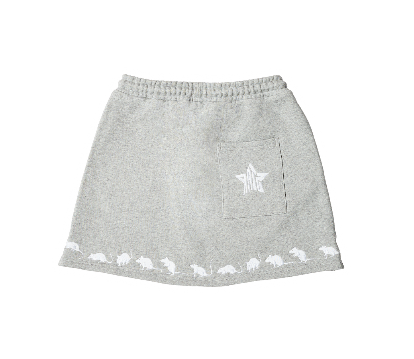 THE ROYALS SILVER SKIRT