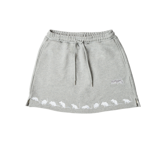 THE ROYALS SILVER SKIRT